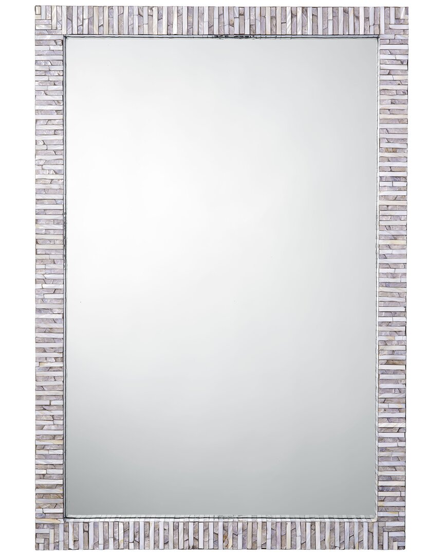 Jamie Young Marmont Mother-of-pearl Rectangle Wall Mirror