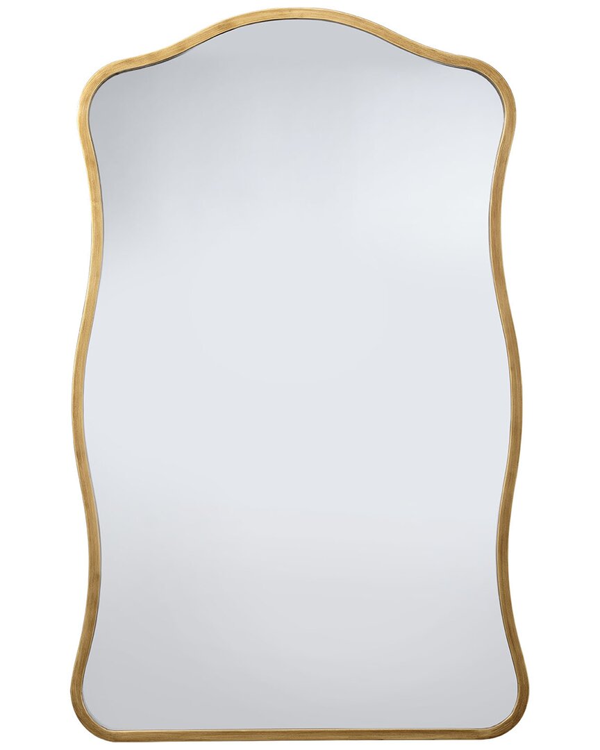 Jamie Young Aurora Wavy Iron Wall Mirror