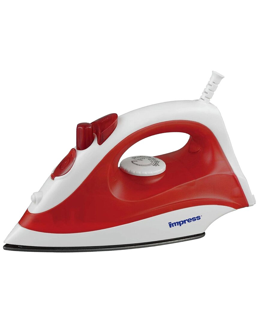Impress Compact Iron With Spray & Non-stick Water Tank In Red