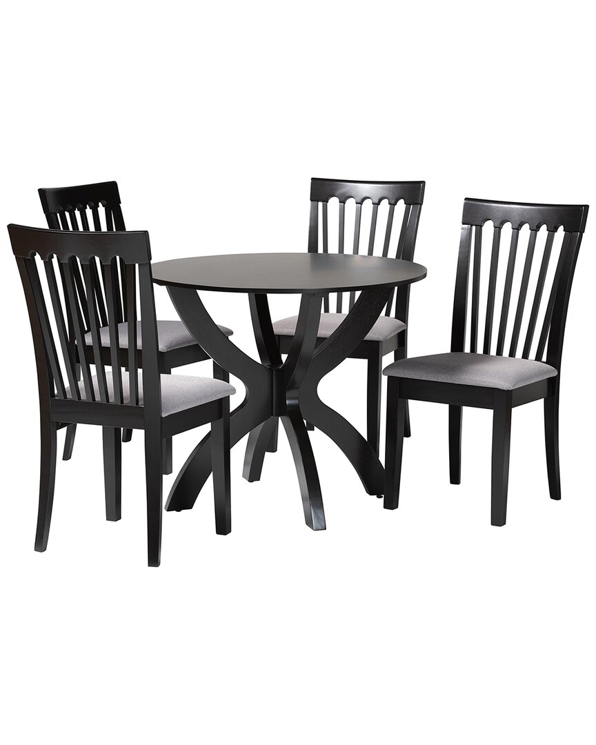 Baxton Studio Bailey Modern 5pc Dining Set