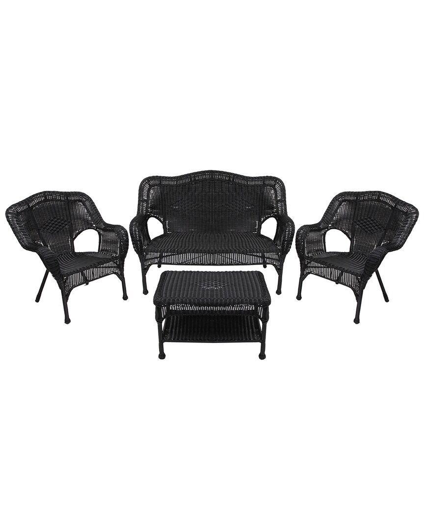 Northlight 4pc Wicker Outdoor Patio Conversation Set