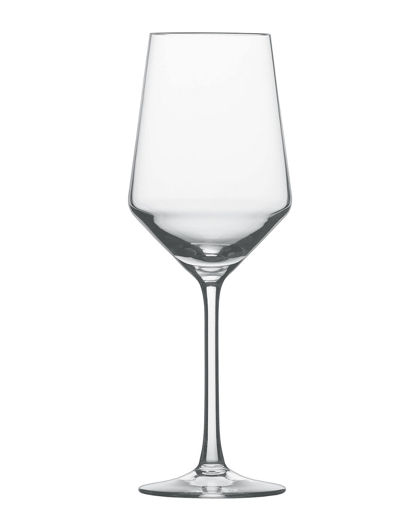 Schott Zwiesel Glass Pure Tritan Crystal Sauvignon Blanc Wine Glasses (set Of 6) In Clear