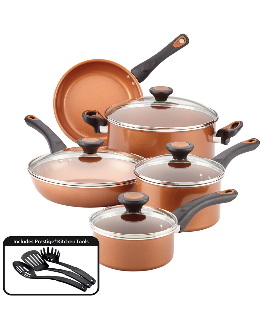 Farberware Glide Copper Ceramic Nonstick Cookware Set
