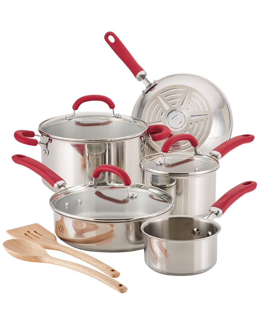 Rachael Ray Create Delicious Stainless Steel Cookware Set