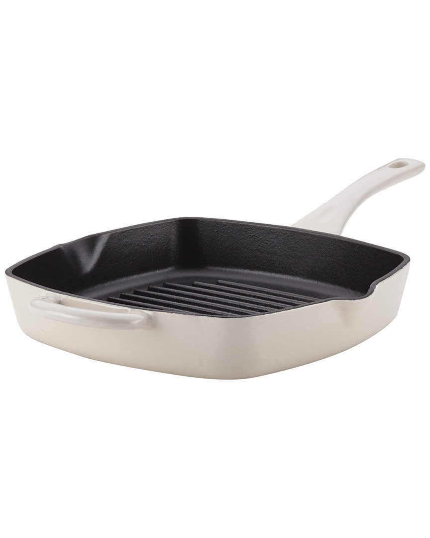 Ayesha Curry Home Collection Cast Iron Square Grill Pan