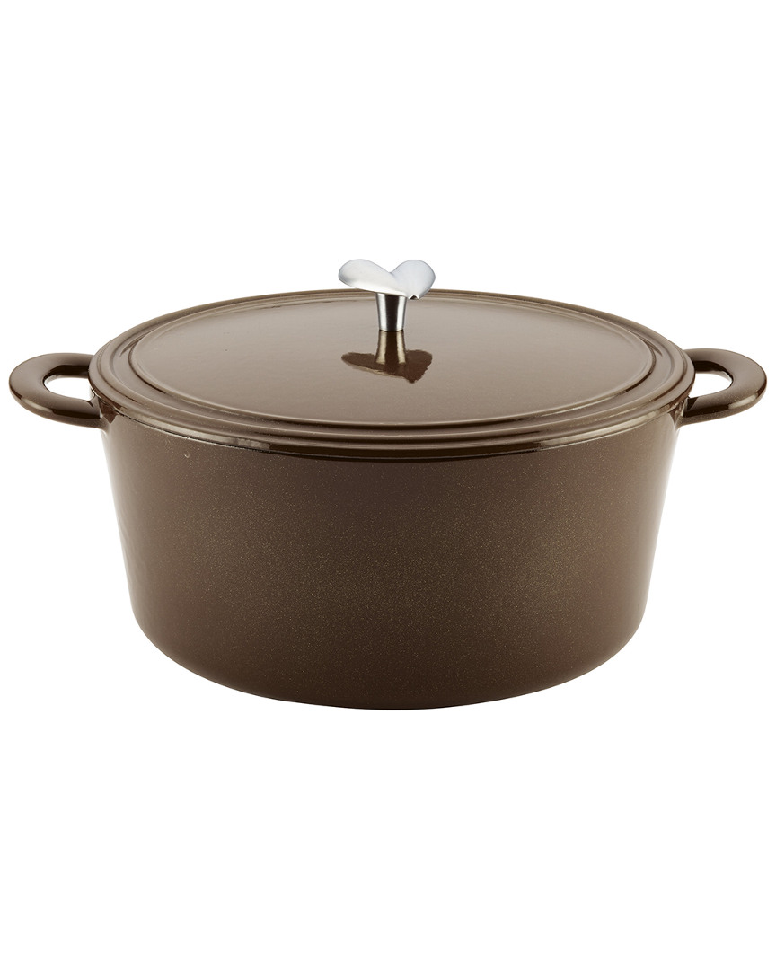 Ayesha Curry Ayesha Home Collection Cast Iron Enamel Covered Dutch Oven In Nocolor