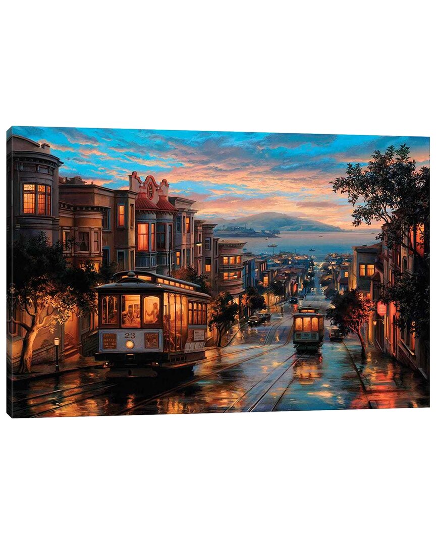 Shop Icanvas Cable Car Heaven By Evgeny Lushpin Wall Art