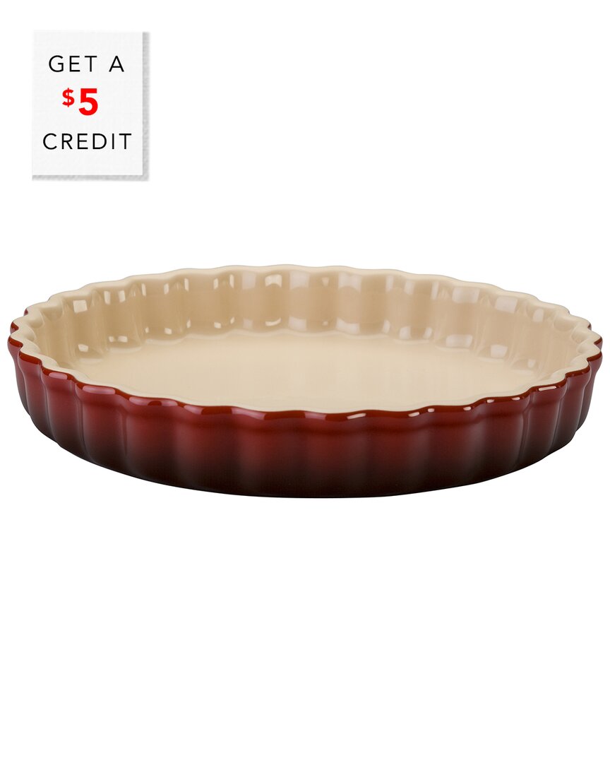 Le Creuset Tart Dish With $5 Credit
