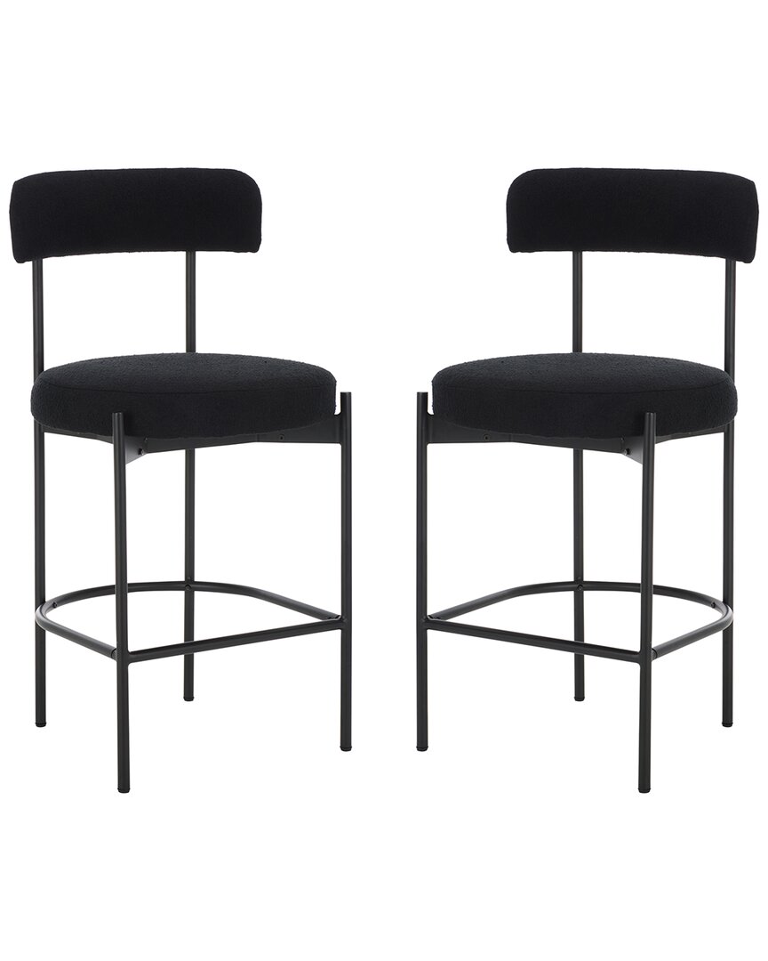 Safavieh Set Of 2 Andrean Counter Stools