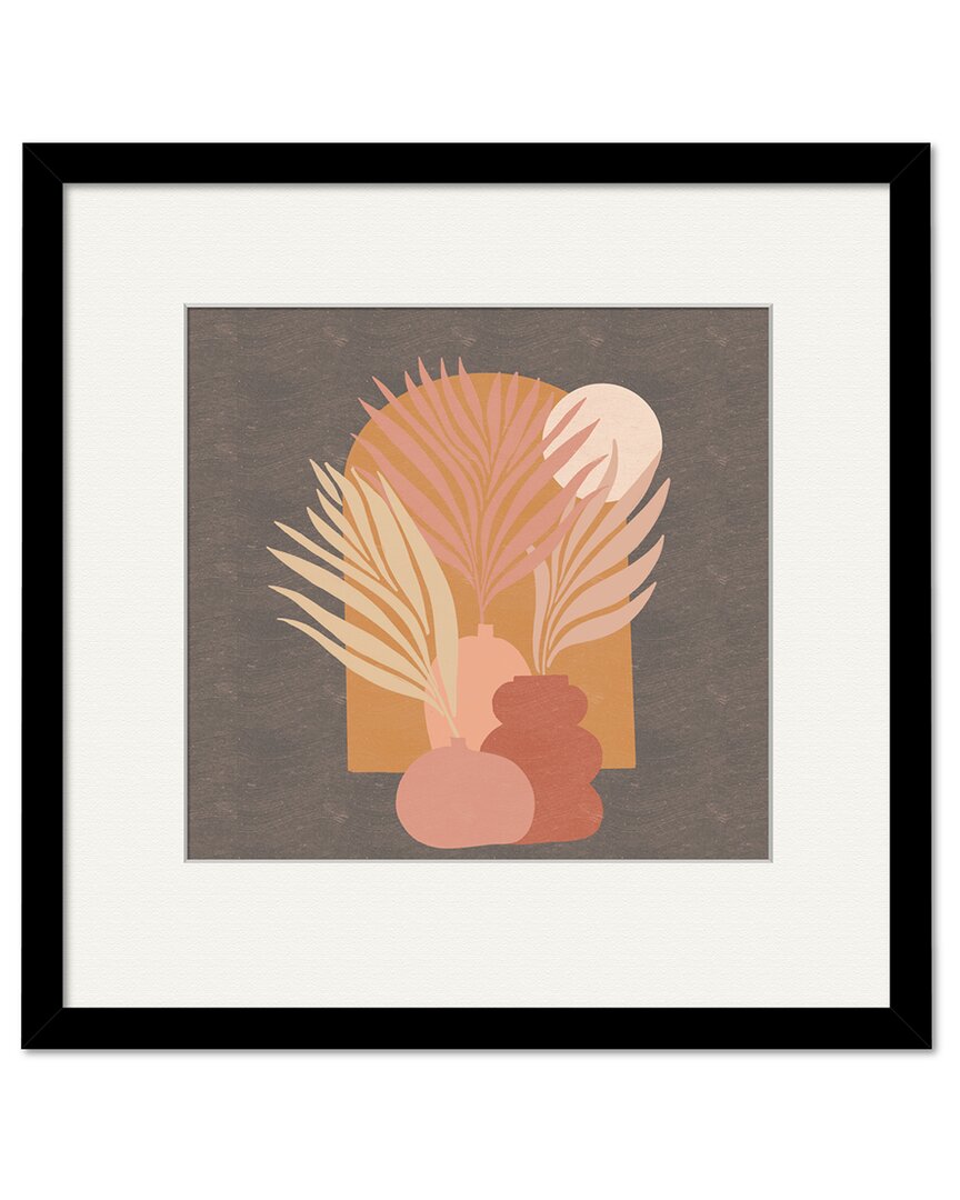 COURTSIDE MARKET COURTSIDE MARKET SUNSET & PALMS 18X18IN FRAMED ART 