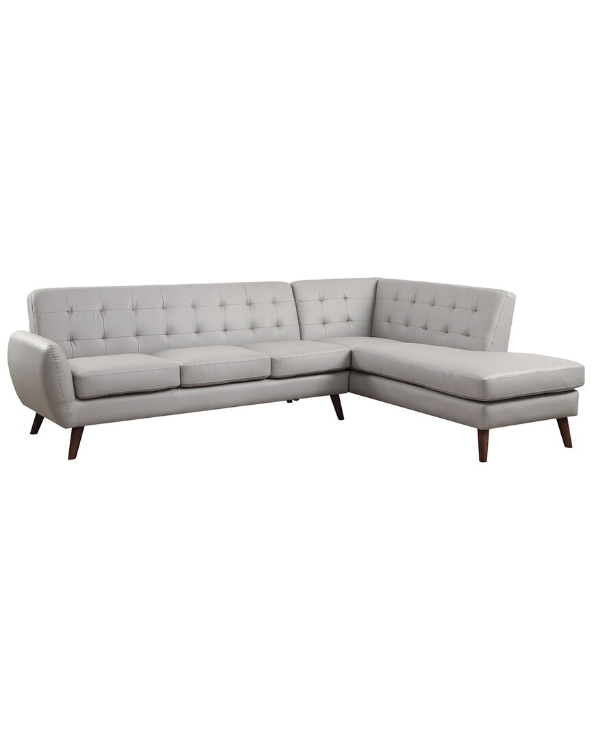 Acme Furniture Gray Sectional Sofa