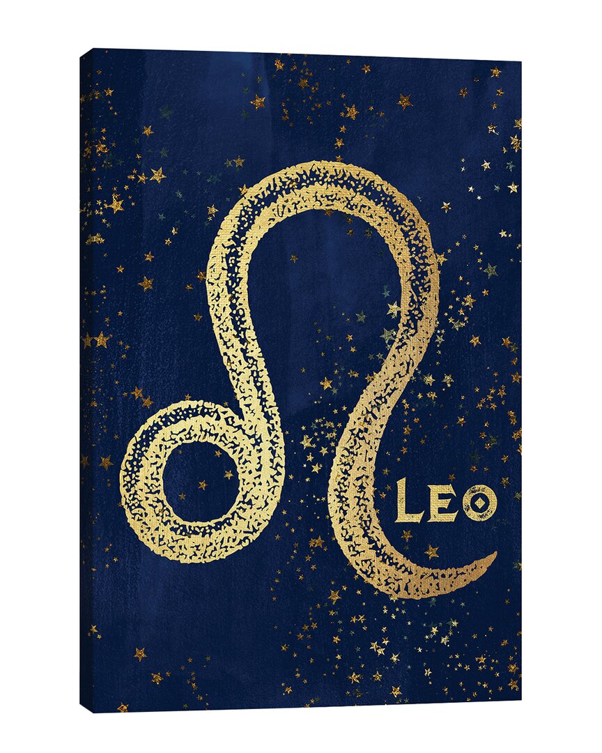 Icanvas Leo Zodiac Sign By Nature Magick Wall Art