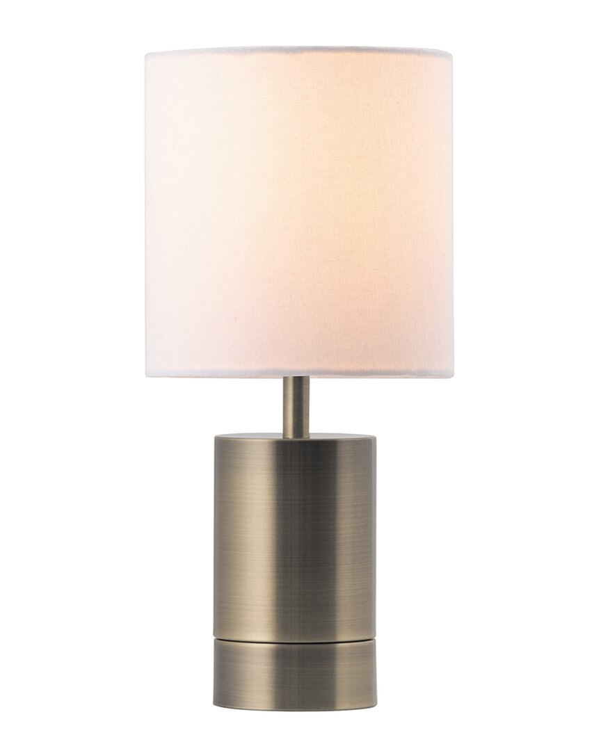 Arlec America Brass Table Lamp In Metallic