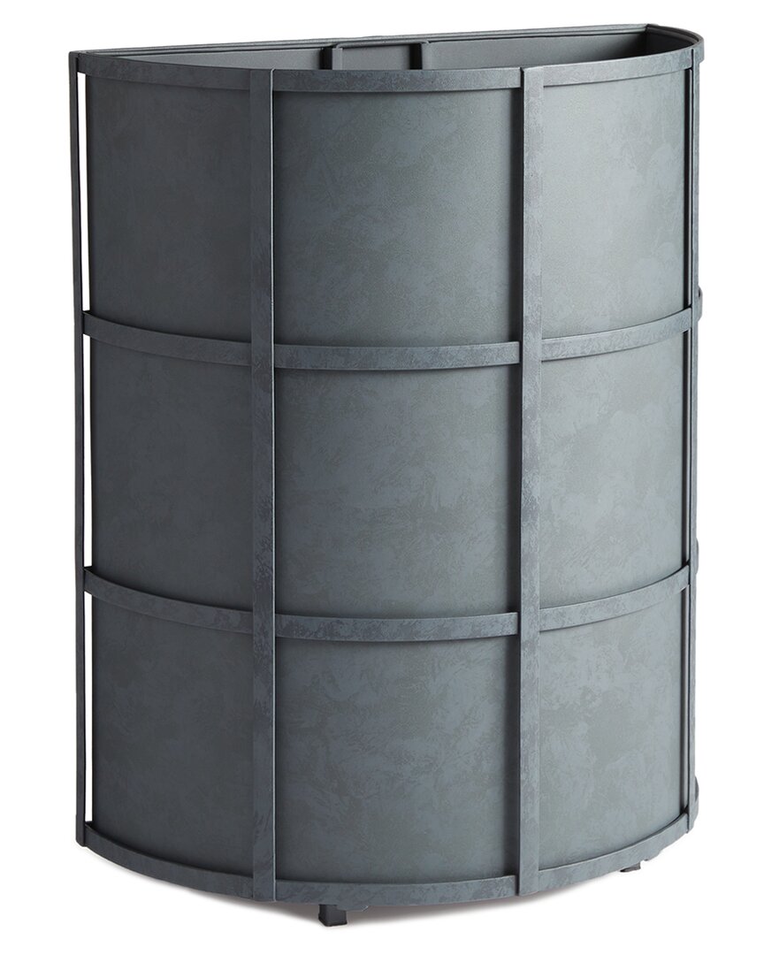 Napa Home & Garden Fremont Demilune Planter Tall In Grey