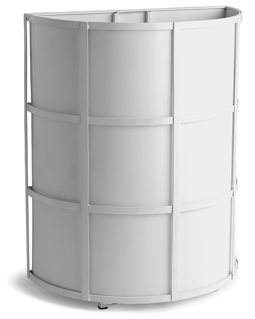 Napa Home & Garden Fremont Demilune Planter Tall In White