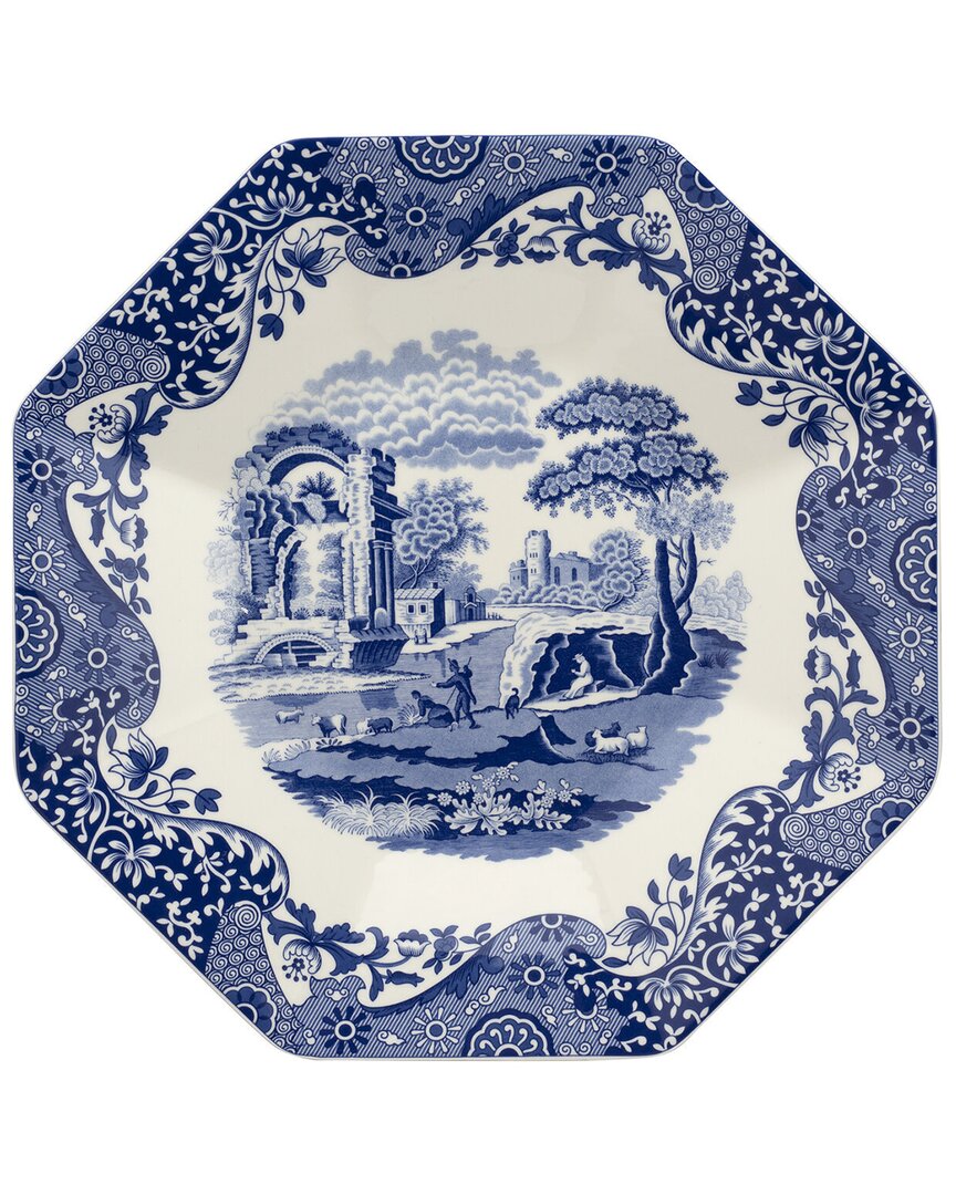 Shop Spode Blue Italian 14in Octagonal Platter