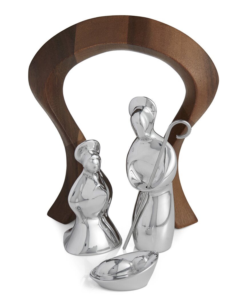 Nambe 4-pc. Miniature Nativity