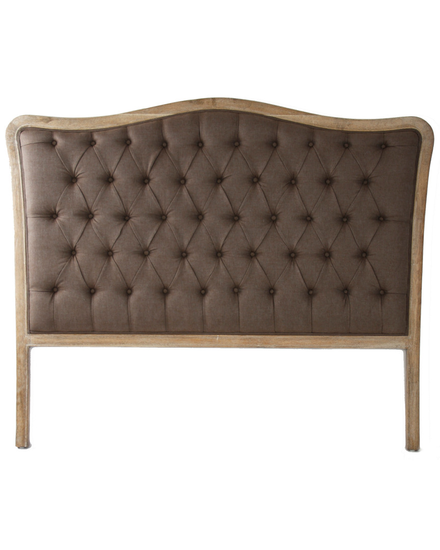 Zentique Maison Tufted Headboard In Brown