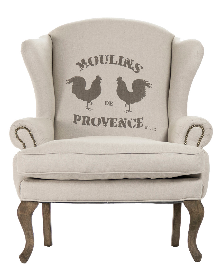 Zentique Zacharie Club Chair In Neutral