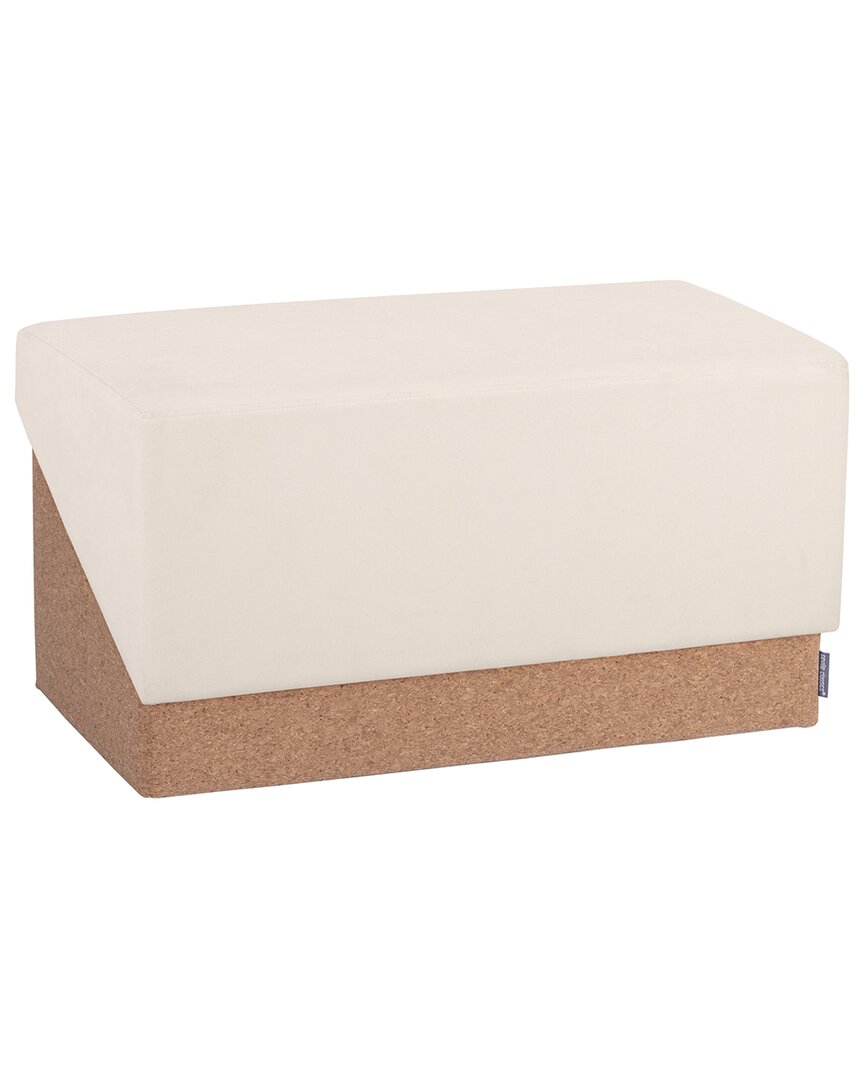 Seville Classics The Vineyard Collection Cork Storage Trunk Ottoman
