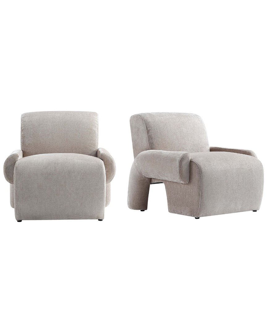 Manhattan Comfort Modern Verandah Chenille Accent In Multi