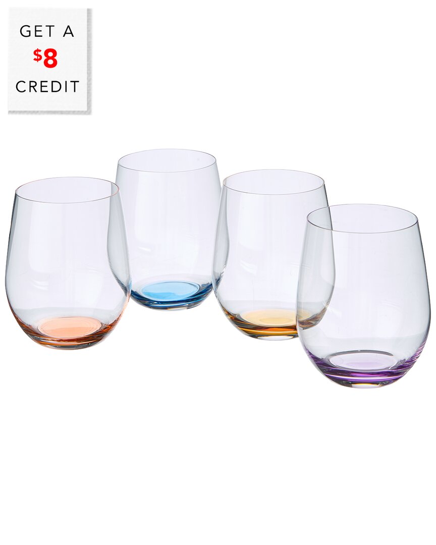 Riedel Happy O Wine Tumbler Glasses (Set of 4)