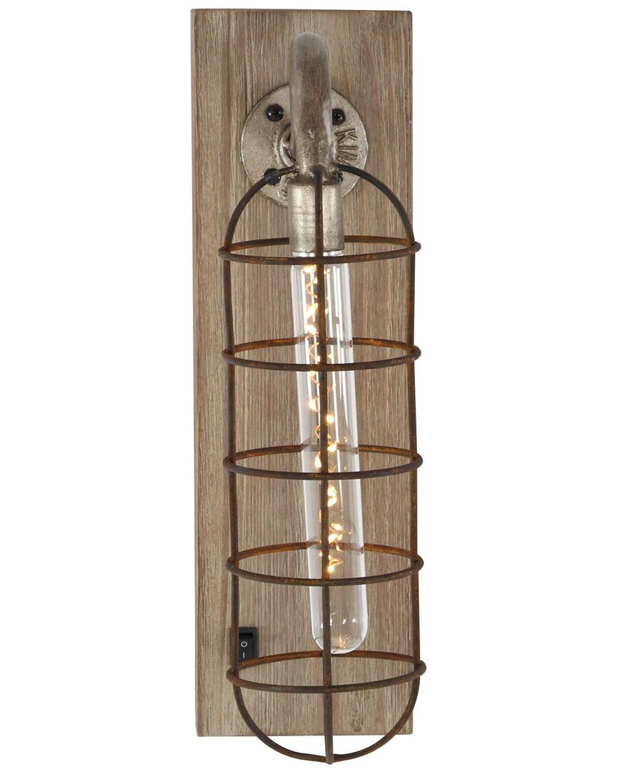 PEYTON LANE PEYTON LANE GEOMETRIC BATTERY OPERATED ACCENT LAMP WITH INCLUDED FIXED LED LIGHT