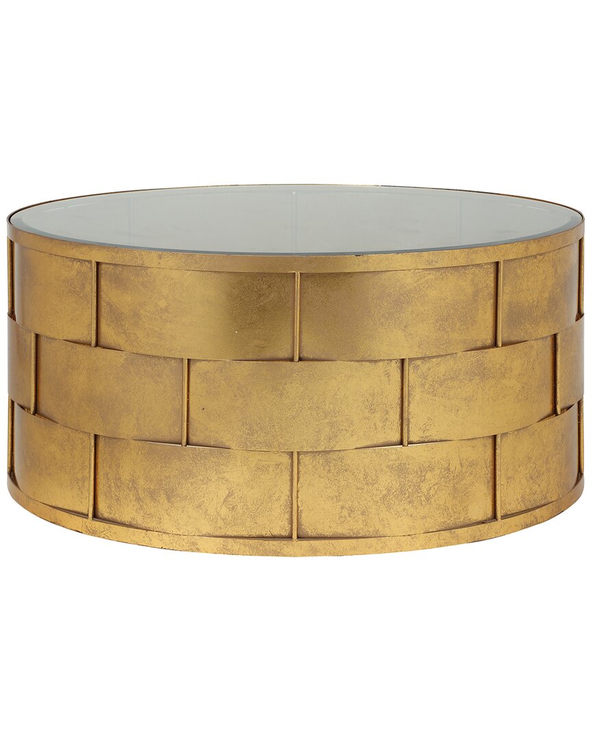 Shatana Home Margot Coffee Table In Gold