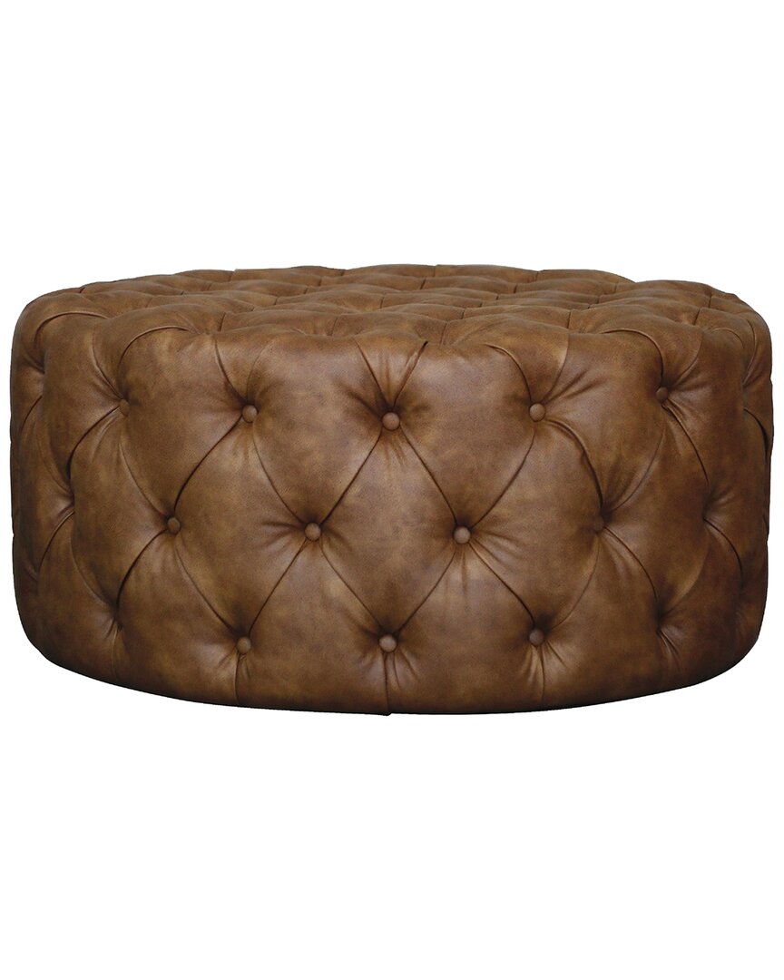 Harp & Finial Frazer Ottoman