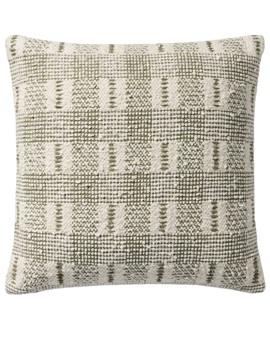 Loloi Ii Loloi 18x18in Pillow Cover With Down Insert