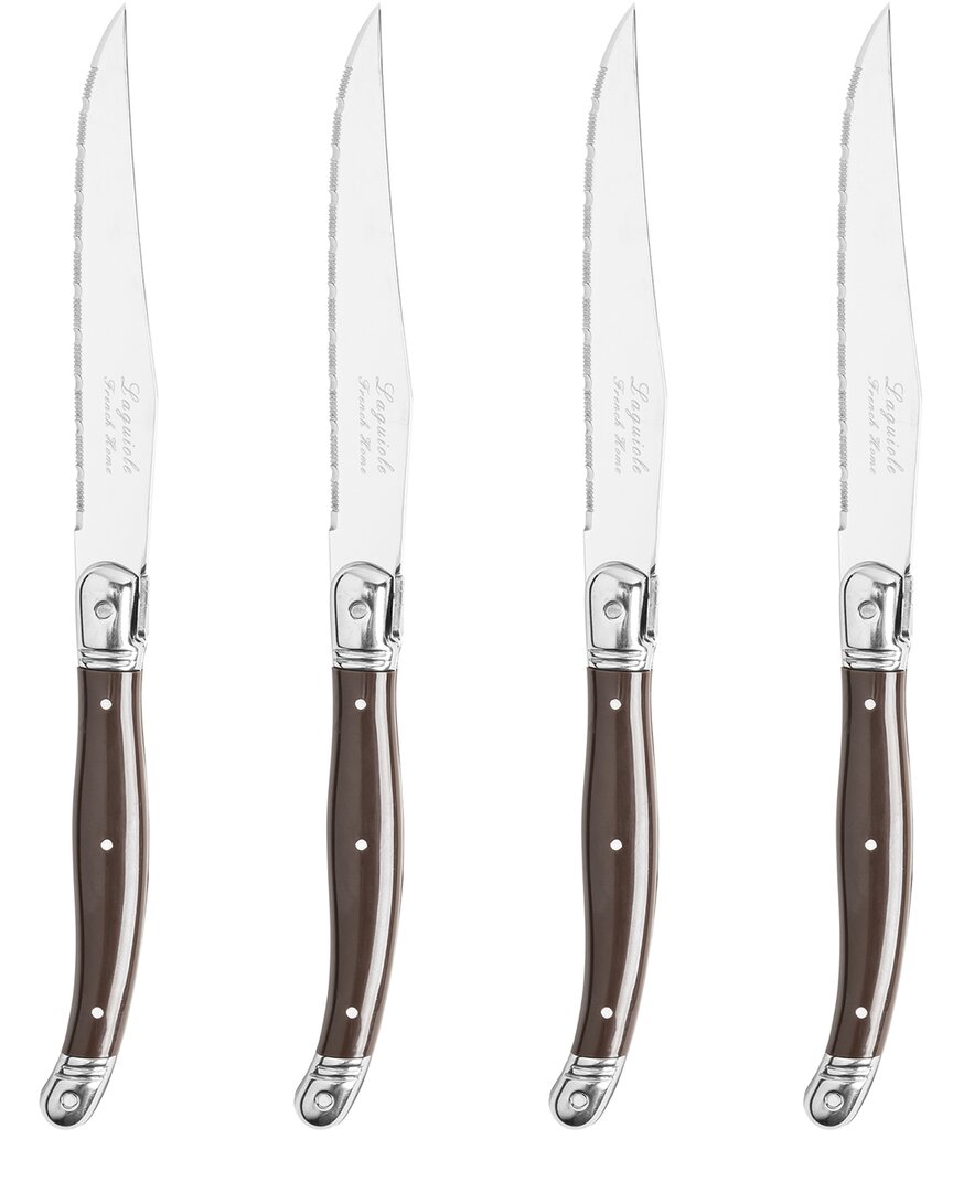 Shop French Home Set Of 4 Laguiole Steak Knives