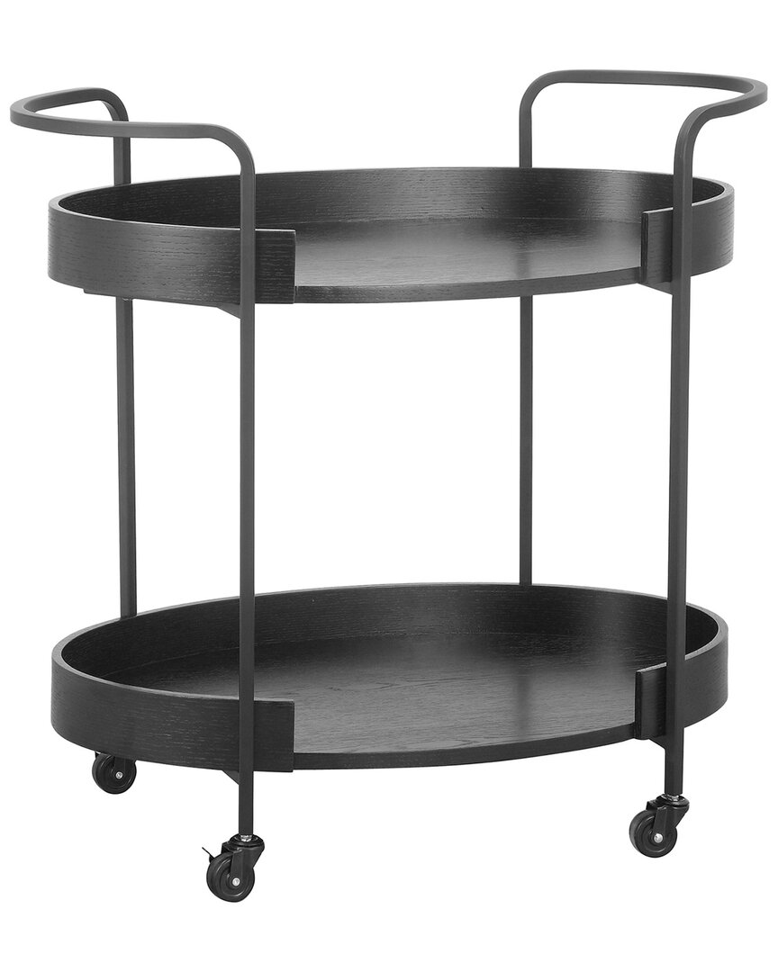 Tov Furniture Cyril Bar Cart In Black
