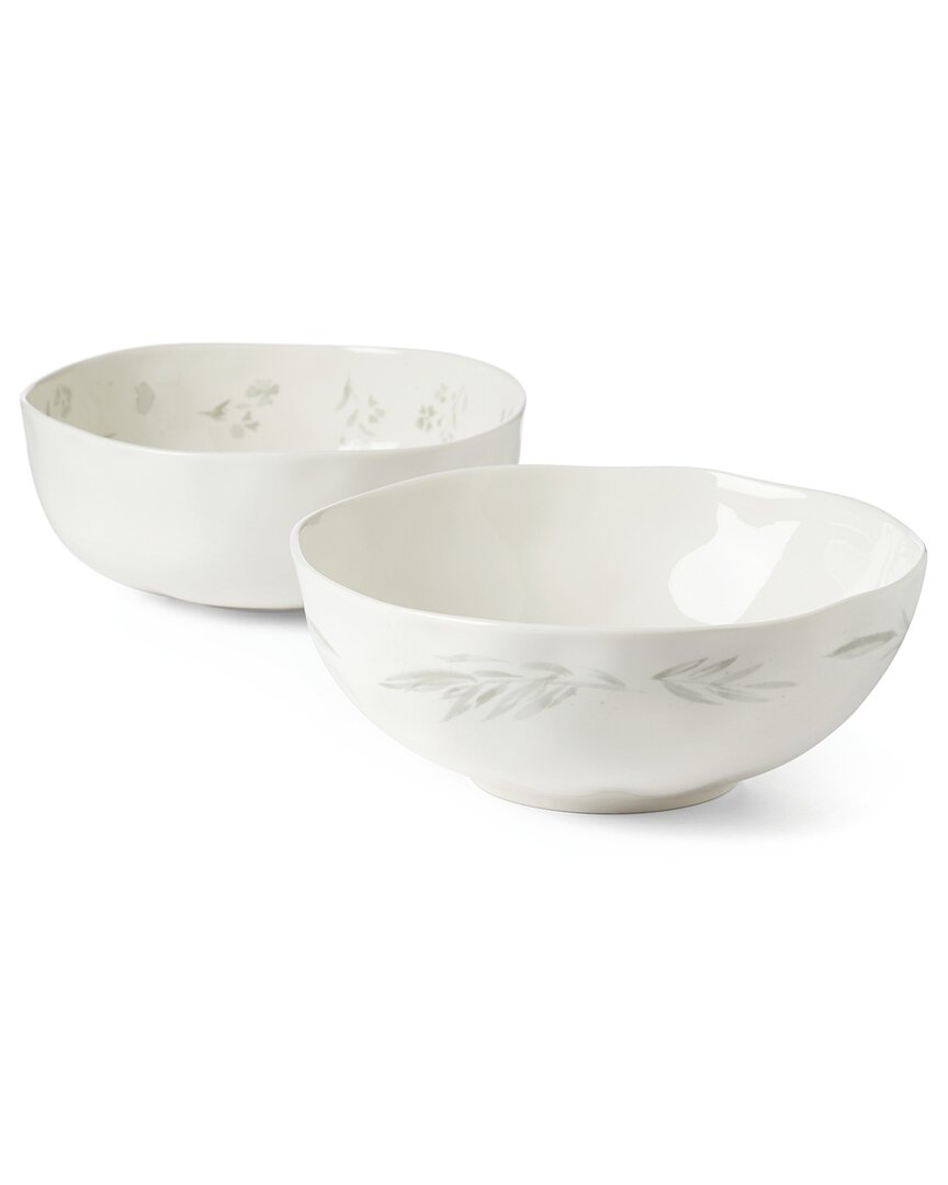 Lenox Oyster Bay Nesting Serving Bowls, Set Of 2