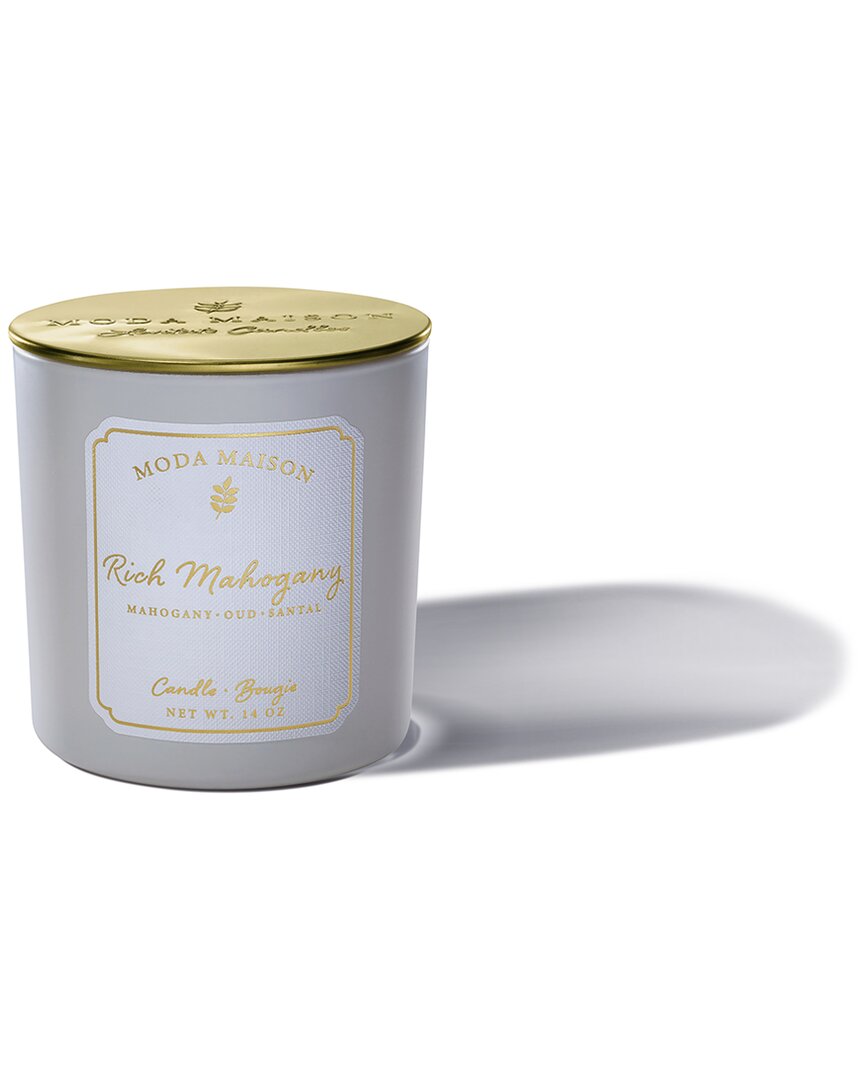 Levitate Candles Moda Maison - Rich Mahogany In Gray