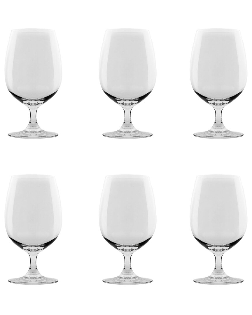 10 Strawberry Street Set Of 6 Vail Glassware: Water Goblet