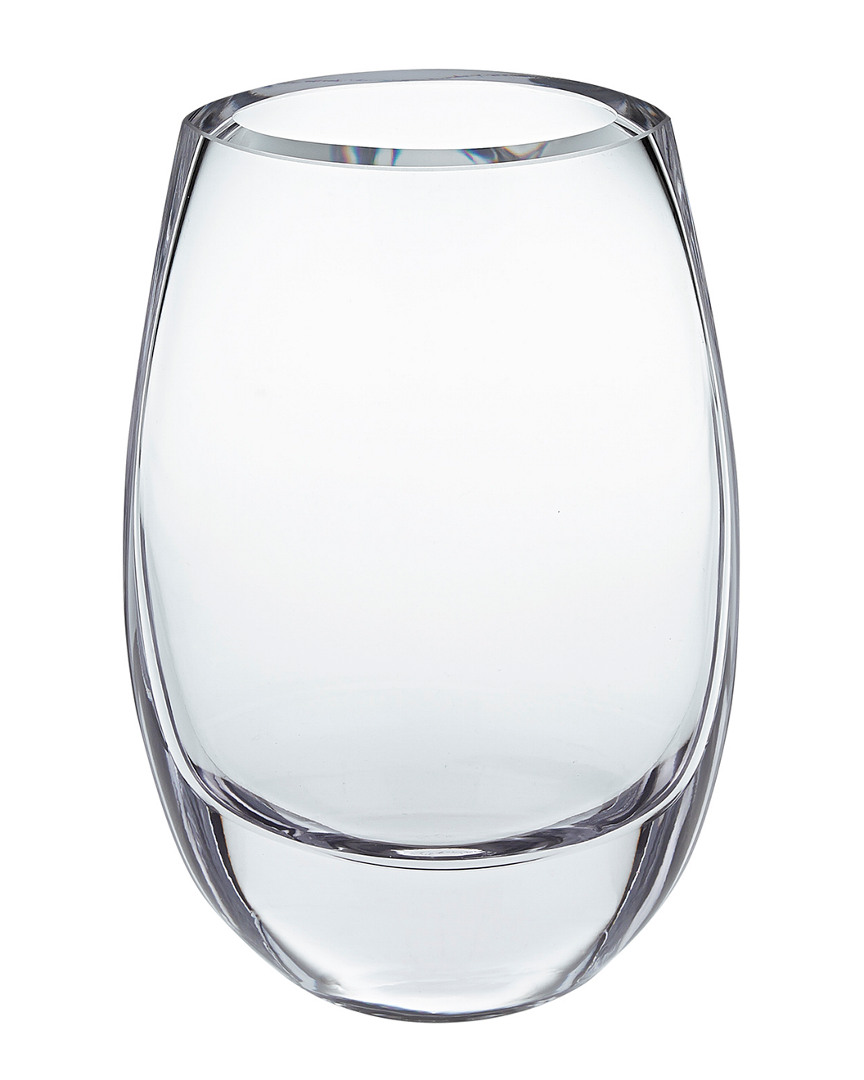 Badash Crystal Crescendo Oval Vase