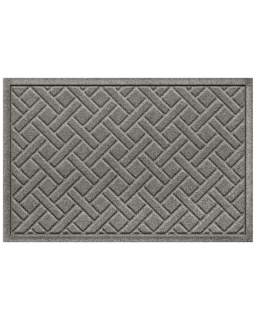 Bungalow Flooring Aqua Shield Doormat In Medium Gray