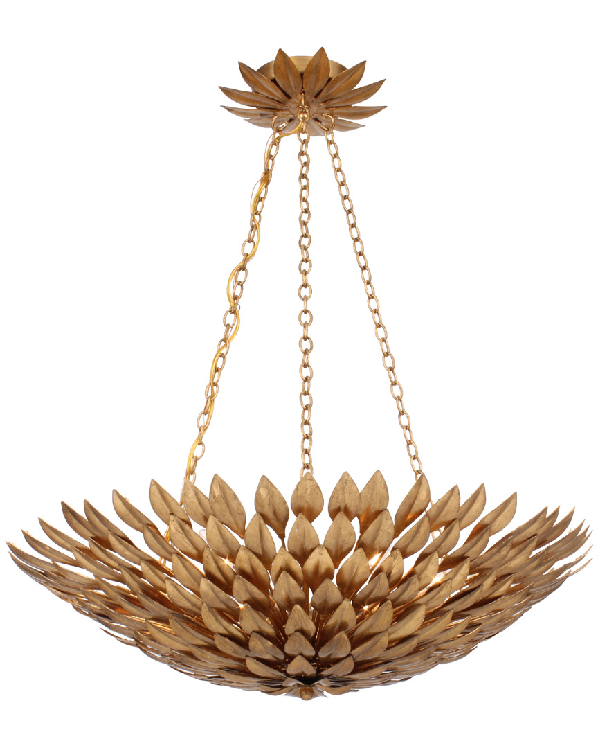 Crystorama 6-light Broche Pendant