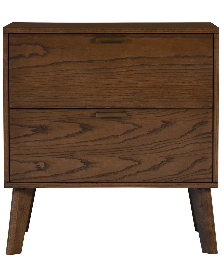 Linon Hudson 2-drawer Nightstand