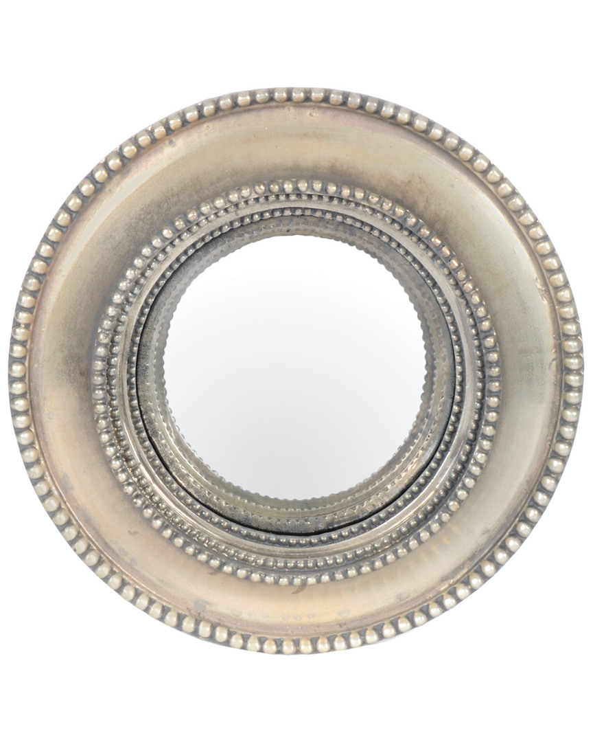 Go Home Sling Round Mirror In Brown