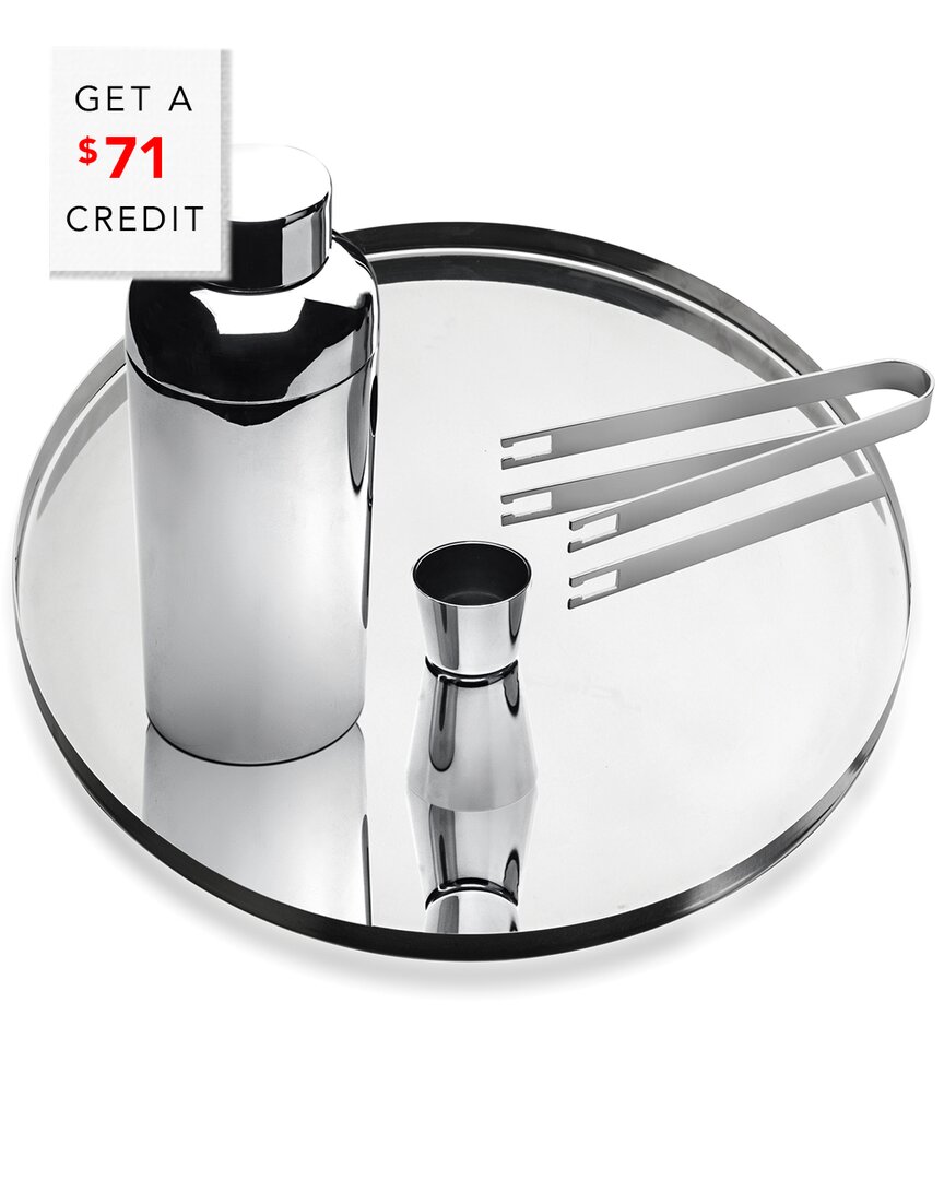 Mepra Stile Bar Set With $60 Credit In Silver