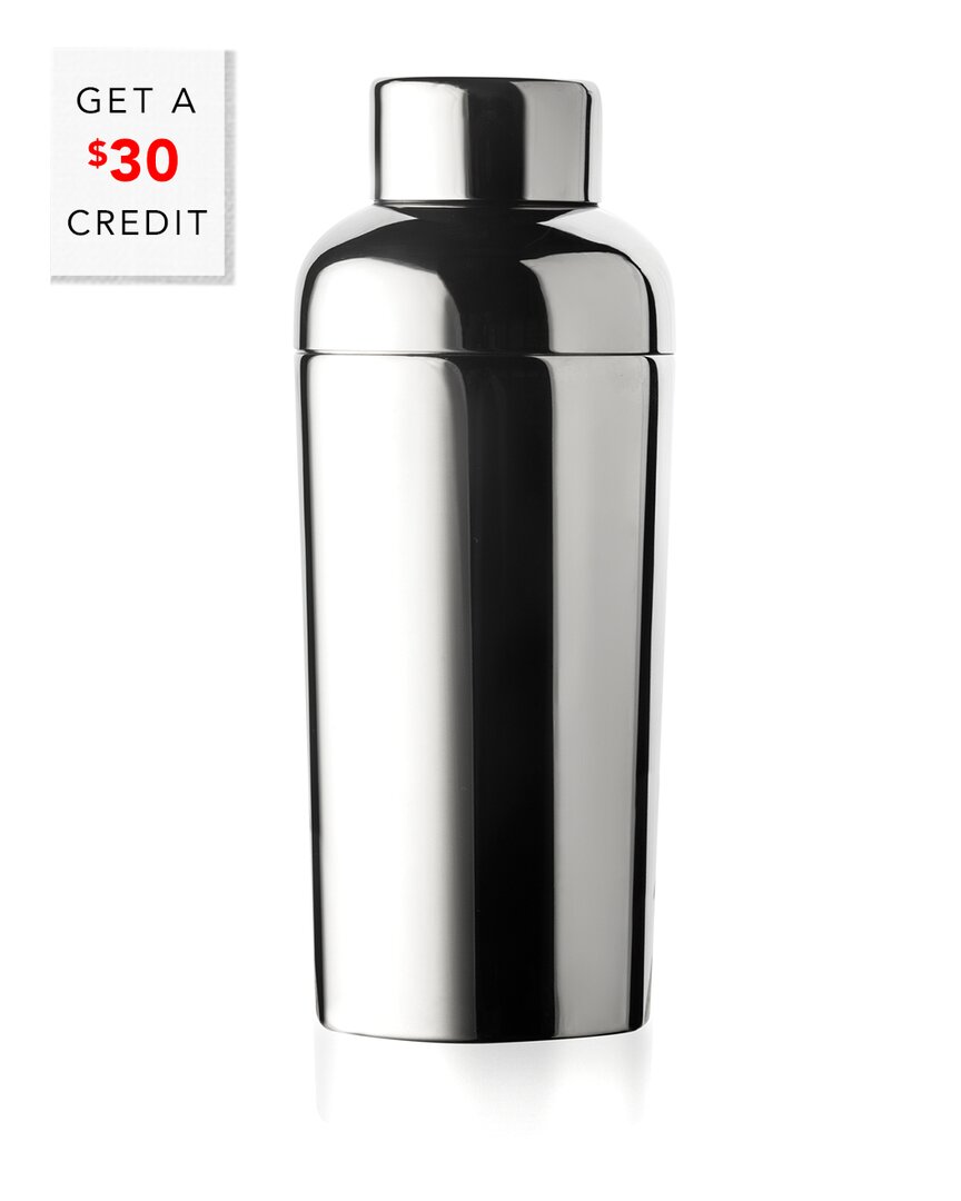 Mepra Stainless Steel Cocktail Shaker In Silver
