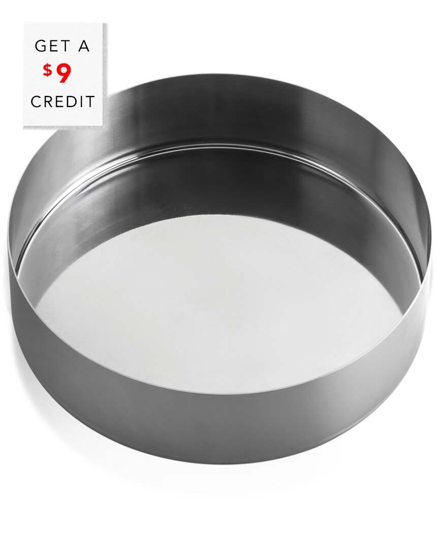 Mepra Stile Small Round Bowl With $9 Credit In Silver
