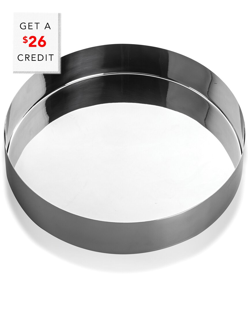 Mepra Stile Small Round Centerpiece With $26 Credit In Silver