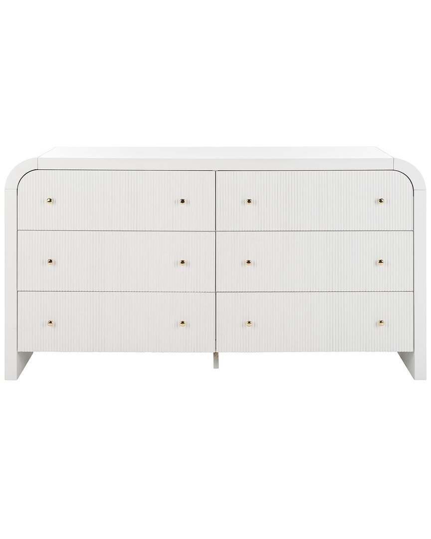 Safavieh Couture Liabella 6-drawer Curved Dresser