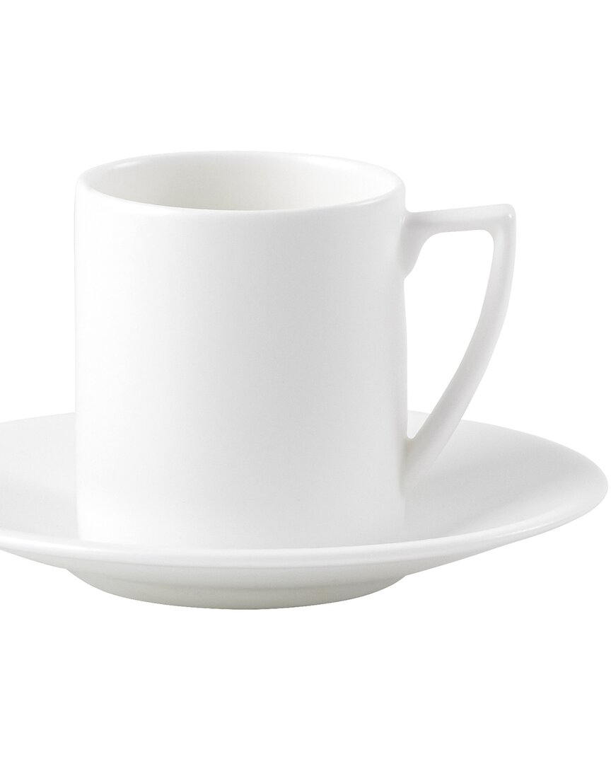 Shop Wedgwood Jasper Conran Coffee Cup & Saucer In White