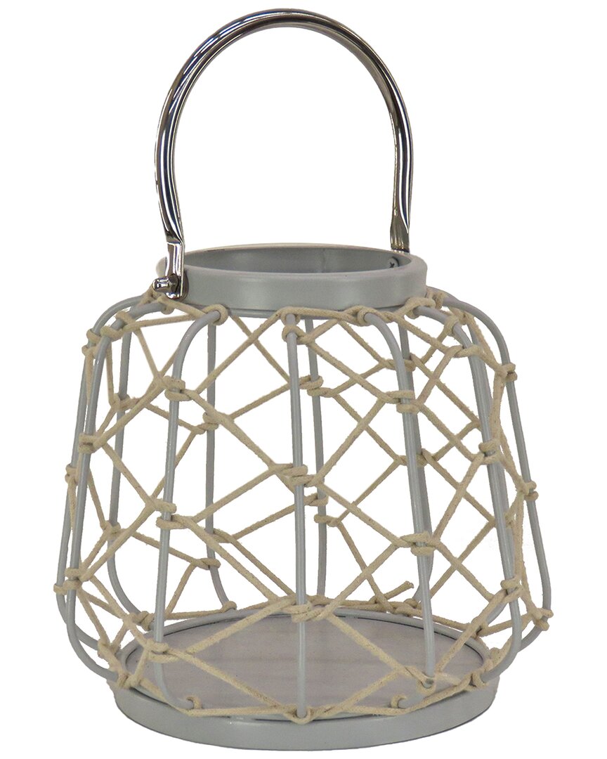 National Tree Company 10in Candle Lantern In Gray