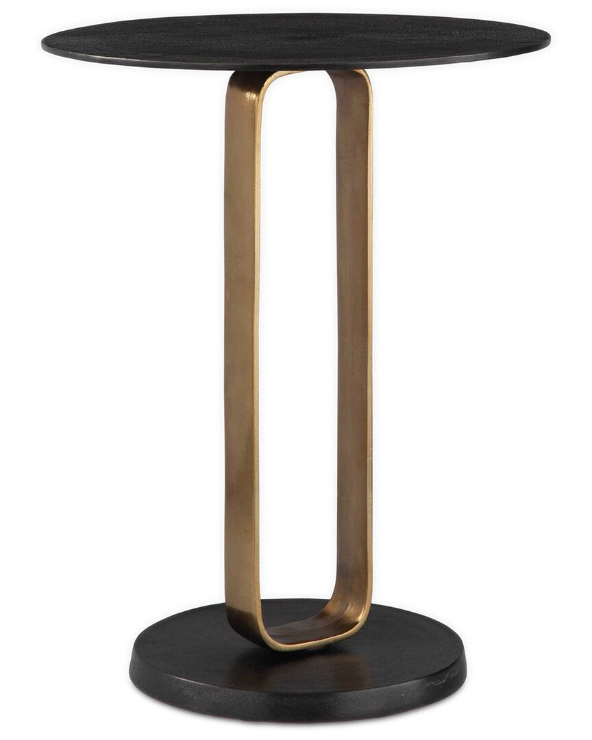 Uttermost Aperture Accent Table In Black