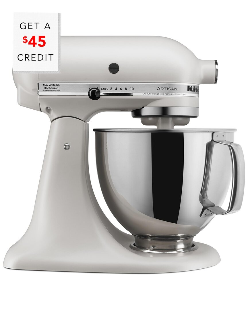Shop Kitchenaid ¨ Artisan¨ Series 5qt Tilt-head Stand Mixer With $45 Credit In White
