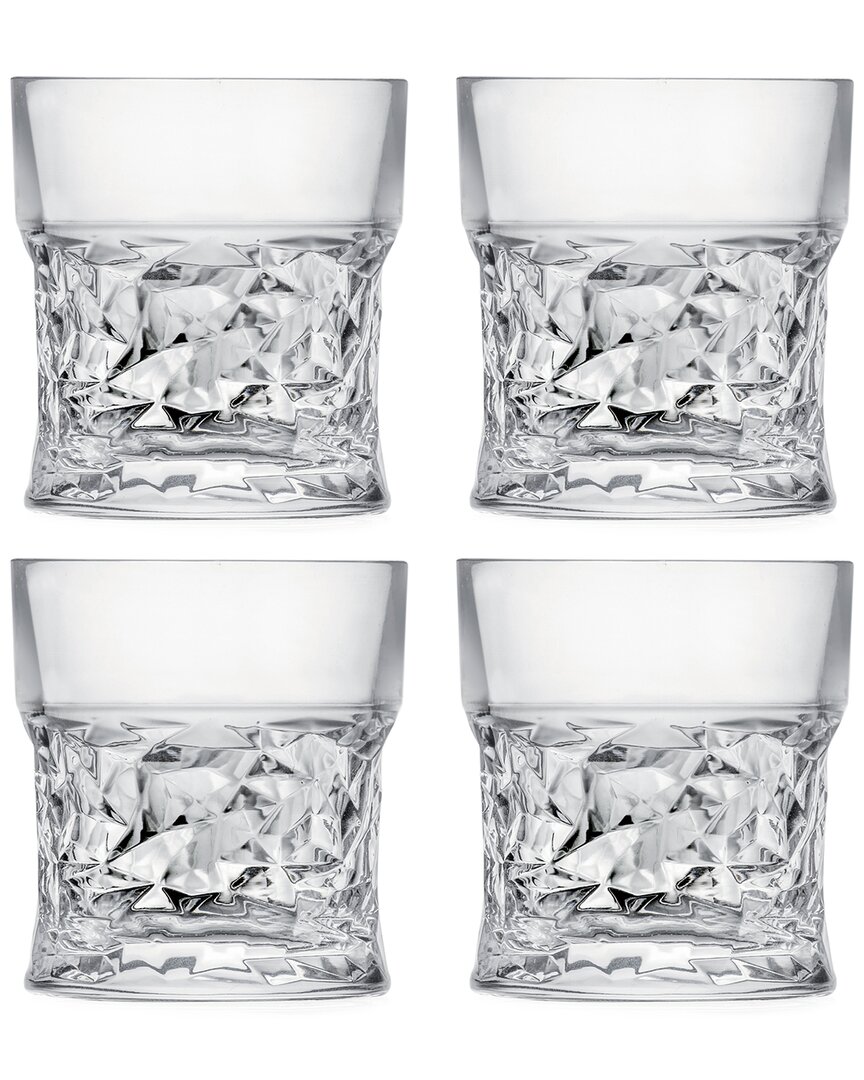 Barski Set Of 4 10.5oz Dof Tumbler Glasses